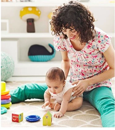Following child’s lead in play for communication"